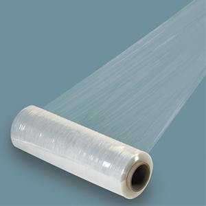 Stretch Wrap,  90 Gauge, Clear Plastic Cling, Blown Hand Stretch Film Rolls for Packaging Moving Packing Pallets  approximately 350M