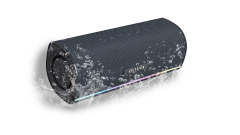 Aiwa Portable  Bluetooth  Speaker - V-15 (FLIP)24W,BT,TWS Connection,FM Radio,AUX/USB/TF CARD/Dynamic Lights Effects,Built in Battery 1800MAH,Type -C Interface,Charging Time(2Hrs)Playtime(7Hrs),IPX5