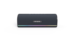Aiwa Portable  Bluetooth  Speaker - V-15 (FLIP)24W,BT,TWS Connection,FM Radio,AUX/USB/TF CARD/Dynamic Lights Effects,Built in Battery 1800MAH,Type -C Interface,Charging Time(2Hrs)Playtime(7Hrs),IPX5