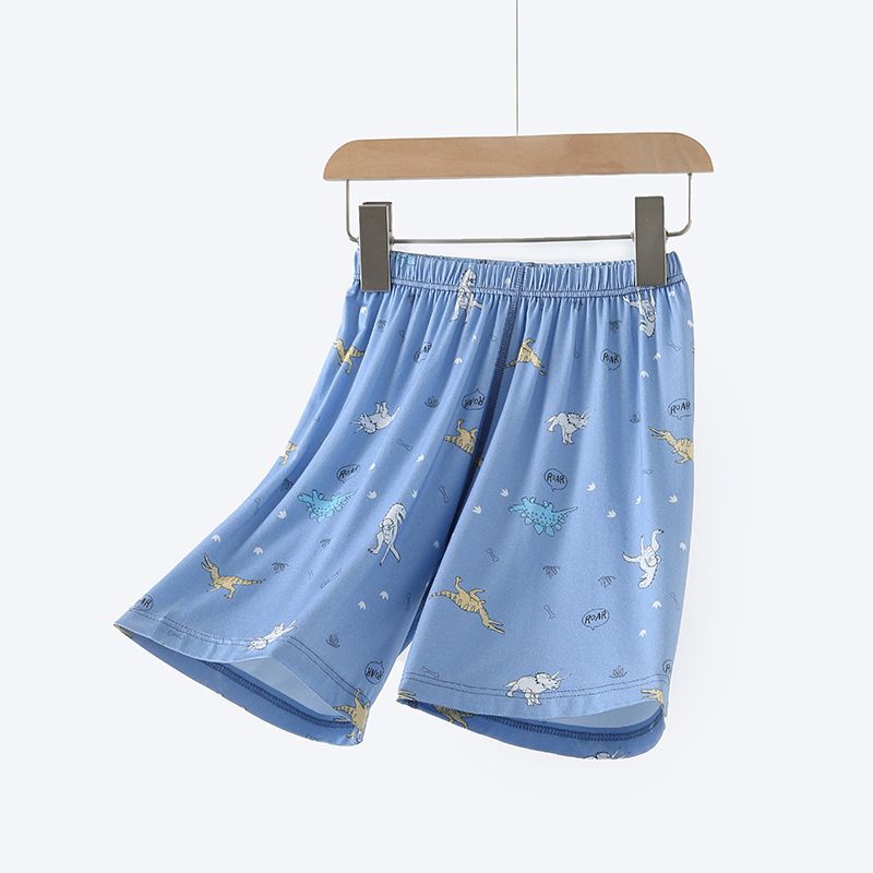 Boys' shorts, Modal children's sleeping pants, summer thin design, boys' five quarter pants, baby home pants, big shorts