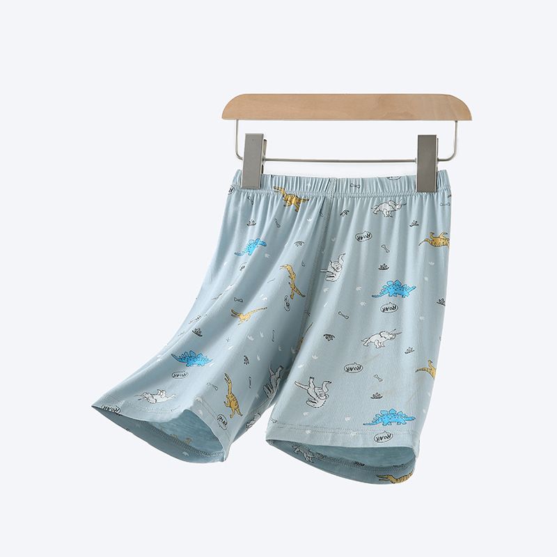 Boys' shorts, Modal children's sleeping pants, summer thin design, boys' five quarter pants, baby home pants, big shorts