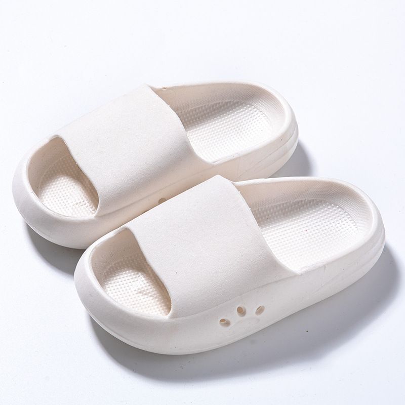 EVA children's slippers cute cartoon boys and girls baby children's bean shoes middle-aged children parent-child cool slippers summer