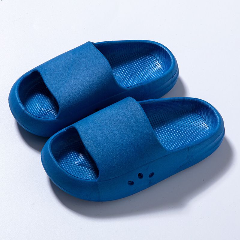 EVA children's slippers cute cartoon boys and girls baby children's bean shoes middle-aged children parent-child cool slippers summer