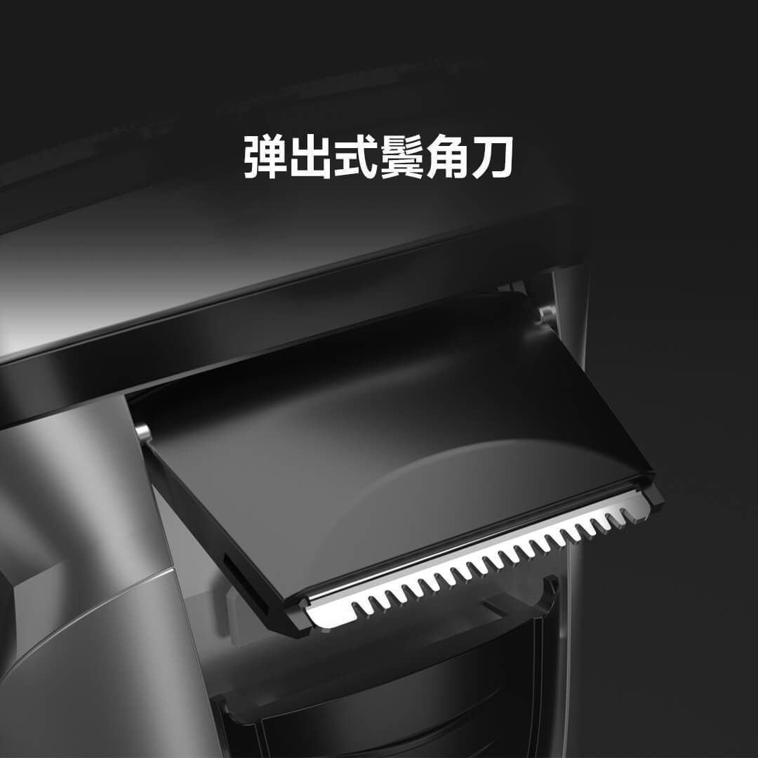 Yingqu BlackStone Electric Shaver Men's Shaver Rechargeable 3-Independent Floating Blade * 3 Household Portable Lightweight Beard Knife Washable, with sideburns