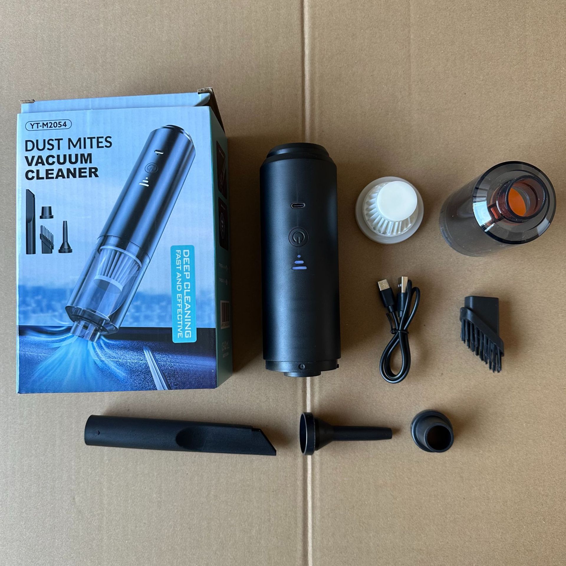 Car vacuum cleaner with wireless super strong suction power for cars, powerful household small mini handheld car specific high power