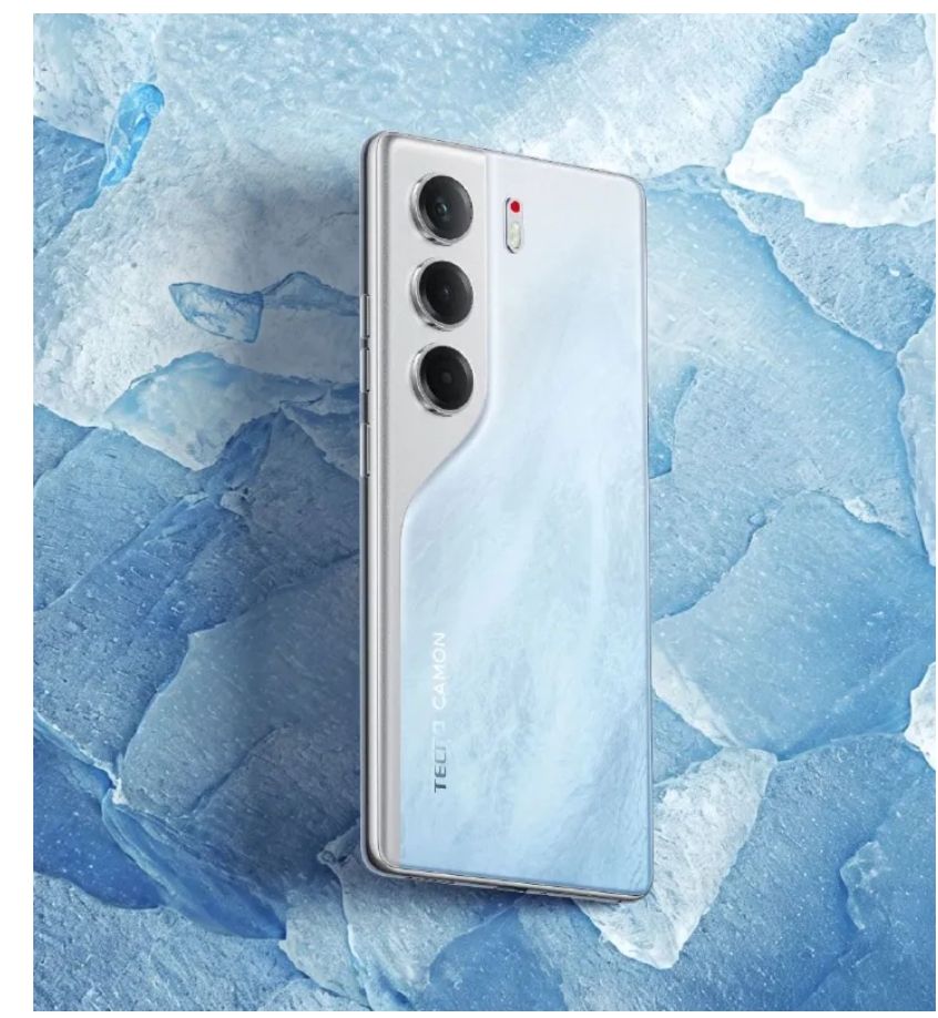 Tecno Camon 40 Pro 256GB ROM+8GB RAM 6.78' 120Hz AMOLED Display Corning Gorill 7i Glass Protection 50MP+50MP Camera MTK Helio G100 Ultimate IP69 Dust/Water Resistant 5200mAh Battery Smartphone