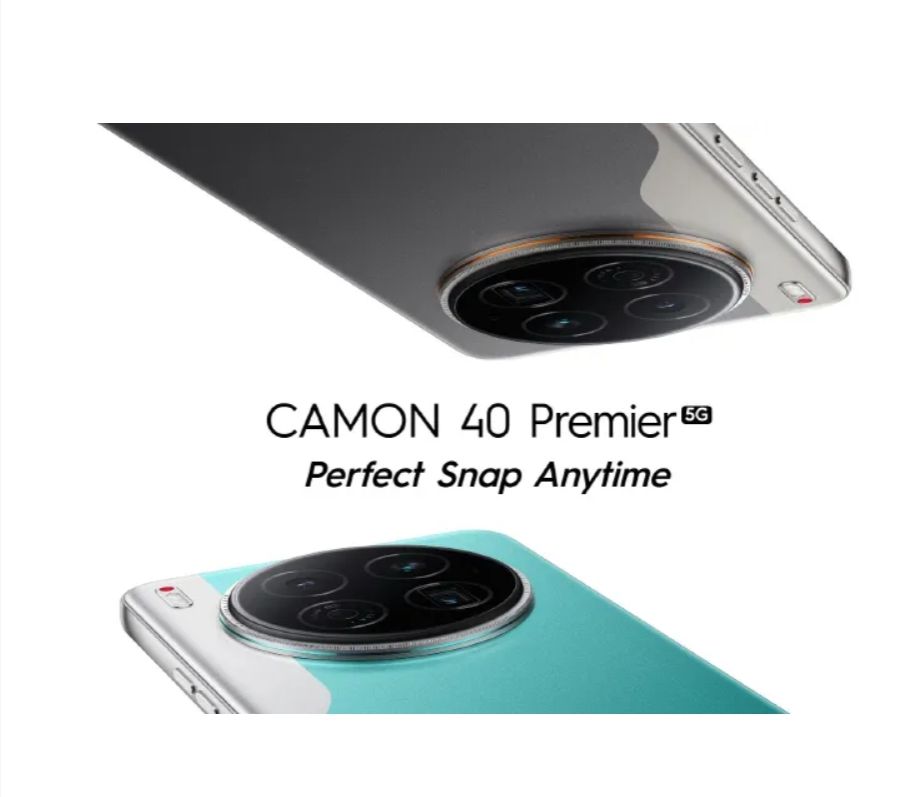 Tecno Camon 40 Premier 256GB+16(8+8)GB RAM 6.67" 144Hz LTPO AMOLED MTK Dimensity 8350 45W 5100mAh 50MP Dual Speaker Android 15 IP68/IP69 Dust Water Resistance Dual Sim Smart Phones phone