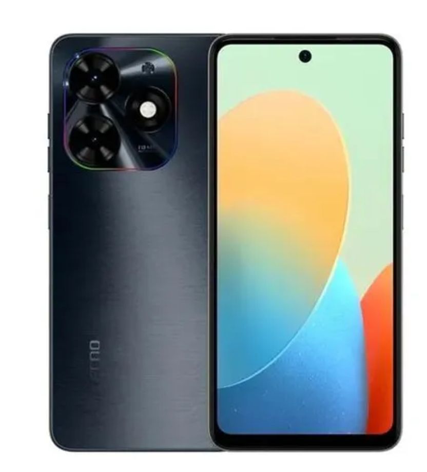 [Anniversary Offer] Tecno Pop 8 64GB+4(2+2)GB 6.6" 90Hz Display Hole Screen Dynamic Port Stereo Dual Speakers 13MP Back Camera 5000mAh Battery Type-C Charging Fingerprint Unlock Android Smart Phone
