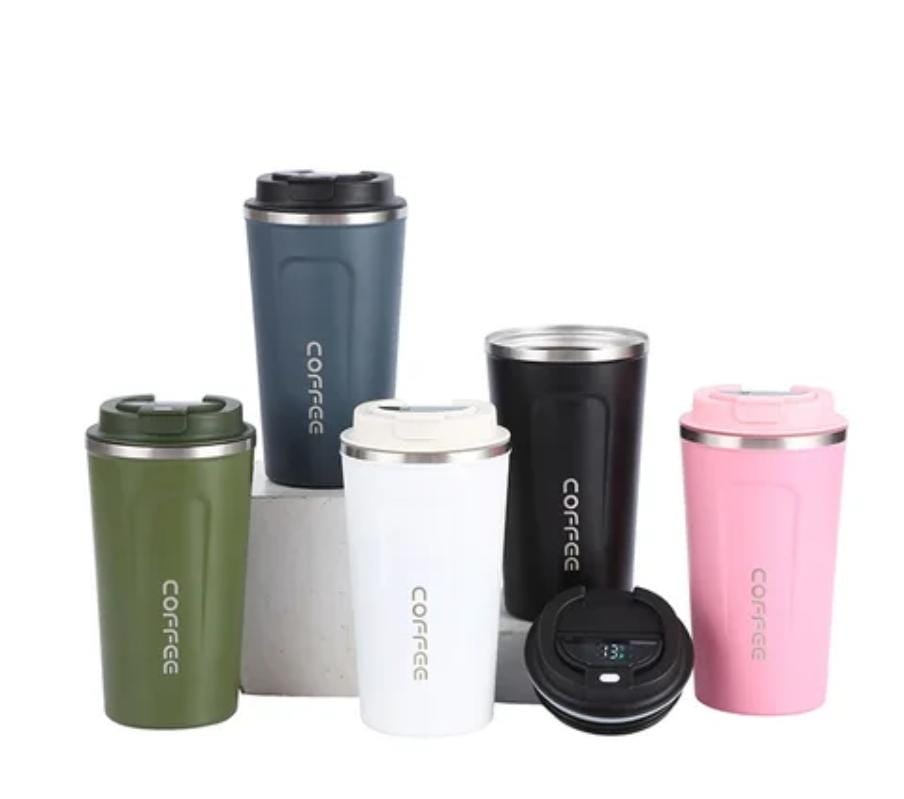 Stainless Steel 500ml Coffee thermal Cup Thermos Mug Leak-Proof Thermos Travel Thermal Vacuum Flask Insulated Cup Water Bottle coffee insulated tumbler cup