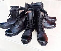 High End Comfy Askari Boots Black Tactical Genuine Leather Boots Security Military Desert /Tactical Genuine Leather Boots/ Kavunja
