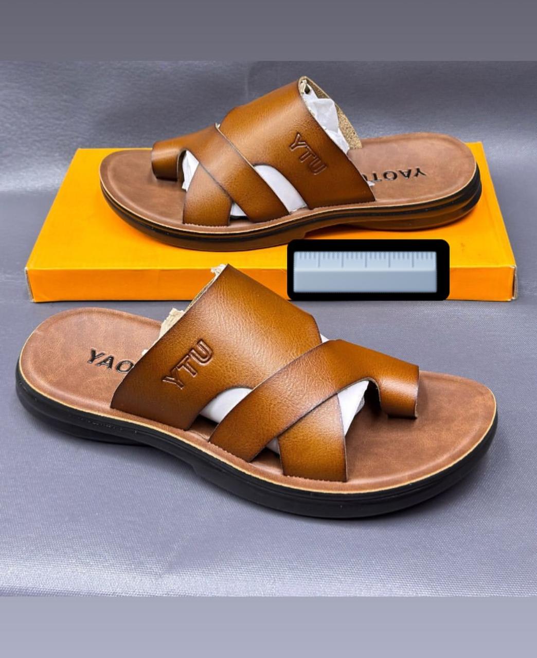 Quality yoata sleek fashion men slide mules