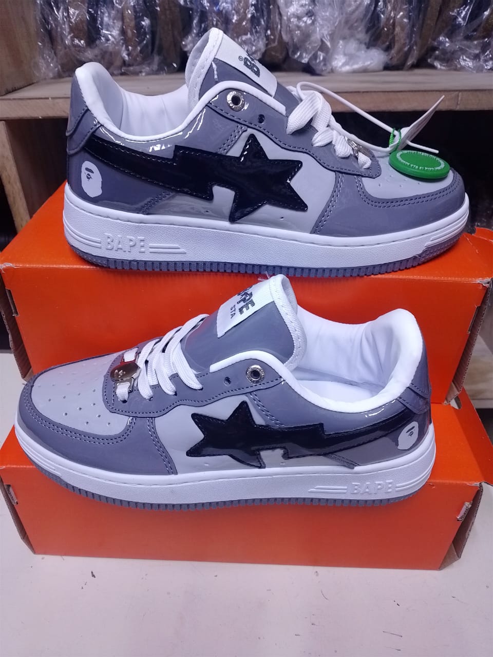 BAPE STAR 🔥🔥 Latest Fashion breathable sneaker shoes 🔥🔥