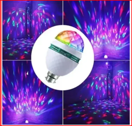 decorating light LED Rotating Stage Light Disco Bulb RGB multi colour