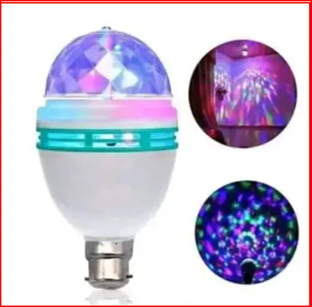 decorating light LED Rotating Stage Light Disco Bulb RGB multi colour