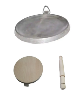 🫓 3pcs Chapati Set – Heavy Duty Pan + Rolling Board + Rolling Stick, Perfect Chapati Every Time – Durable & Multi-Purpose!
