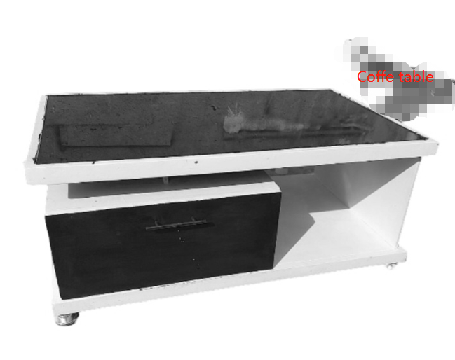 coffee table size 4x2 for your living room.