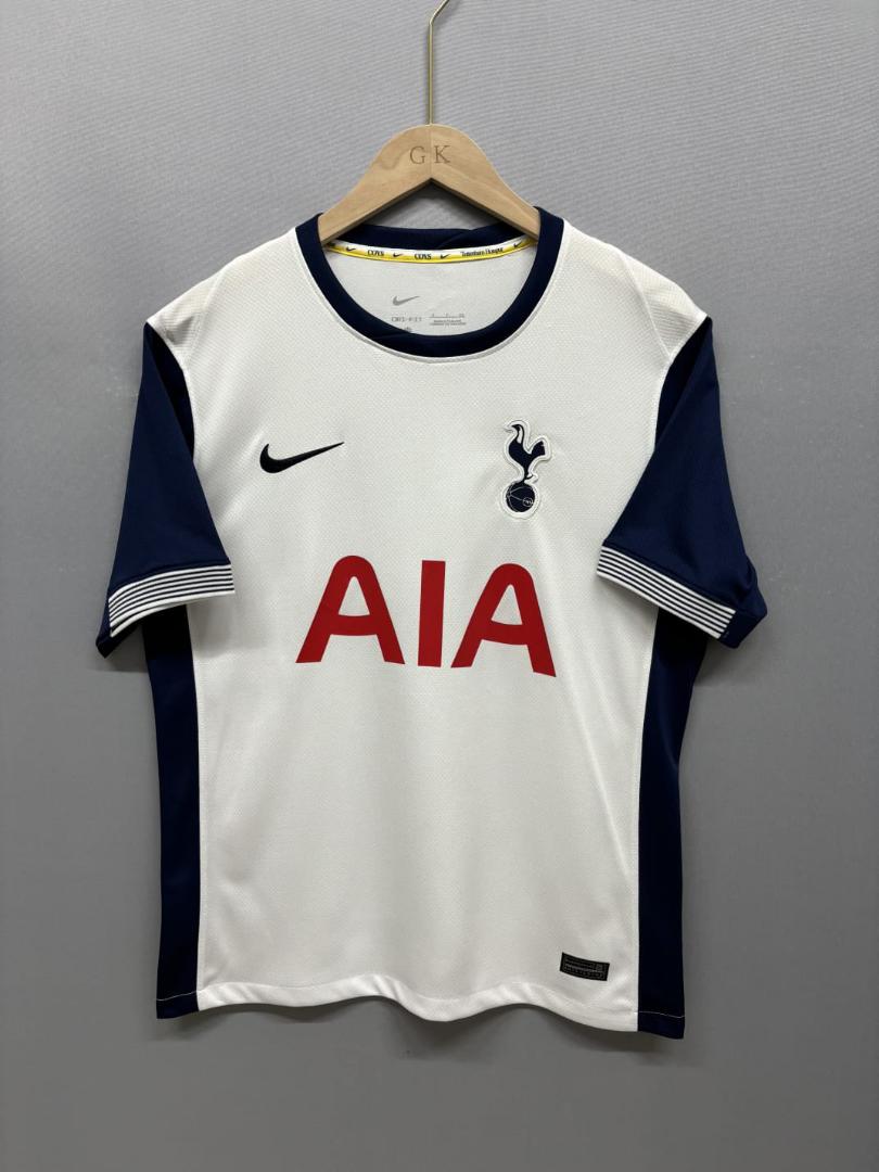 TOTTENHAM HOTSPUR HOME WHITE KIT JERSEY 2024/2025 EUROPA LEAGUE CHAMPIONS