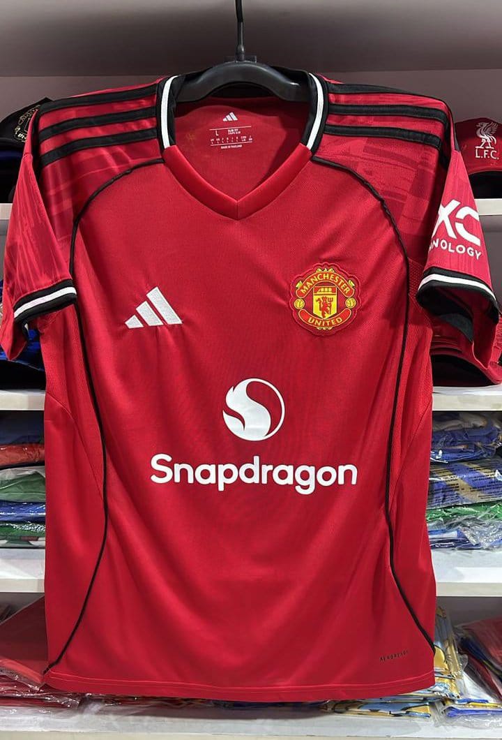 MANCHESTER UNITED HOME/AWAY KIT JERSEY 2025/2026