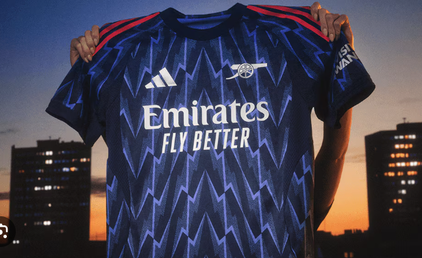 ARSENAL FOOTBALL CLUB HOME AWAY THIRD KIT JERSEY 2025/2026
