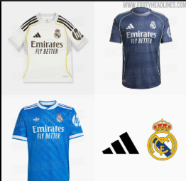 REAL MADRID AWAY/THIRD KIT JERSEY 2025/2026