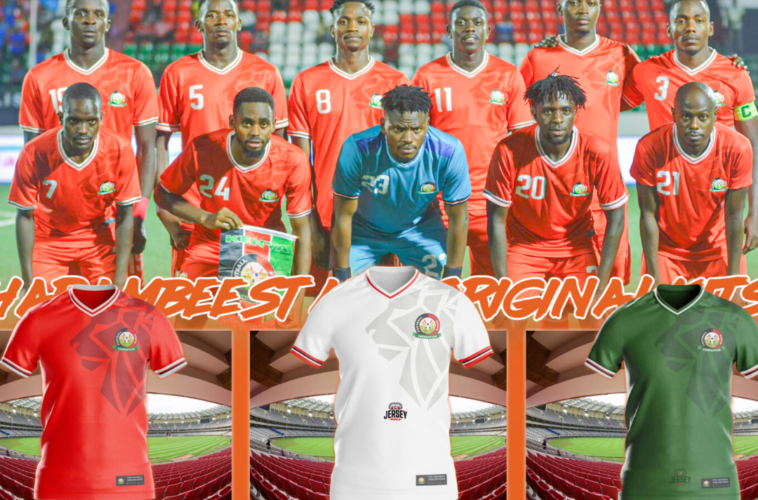 HARAMBEE STARS KENYA NATIONAL TEAM FOOTBALL JERSEY KIT CHAN 2025/2026 AFCON