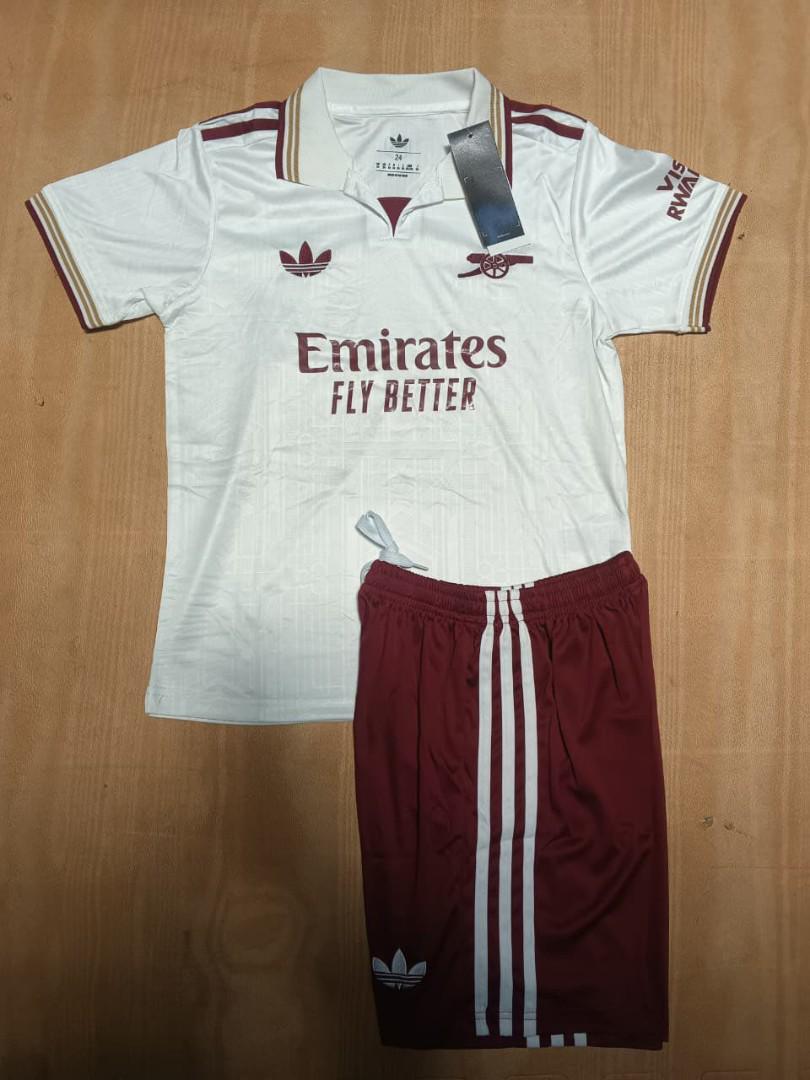 ARSENAL FOOTBALL CLUB HOME AWAY THIRD KIT JERSEY 2025/2026