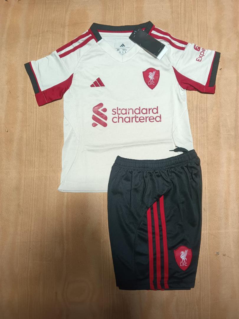 LIVERPOOL HOME AWAY THIRD KIT JERSEY 2025/2026 PREMIER LEAGUE CHAMPIONS