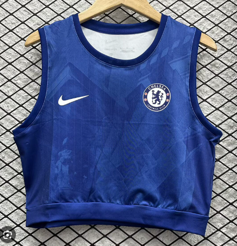 SEXY CHELSEA LADIES CROP TOP JERSEY KIT 2025-2026 WOMEN KIT CROP TOP