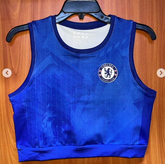 SEXY CHELSEA LADIES CROP TOP JERSEY KIT 2025-2026 WOMEN KIT CROP TOP