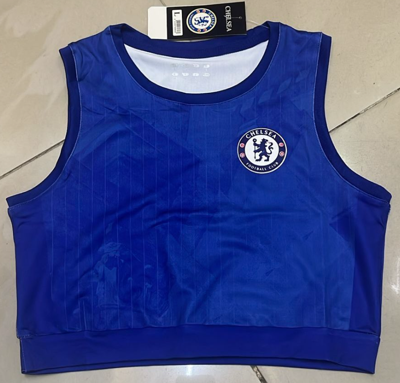 SEXY CHELSEA LADIES CROP TOP JERSEY KIT 2025-2026 WOMEN KIT CROP TOP