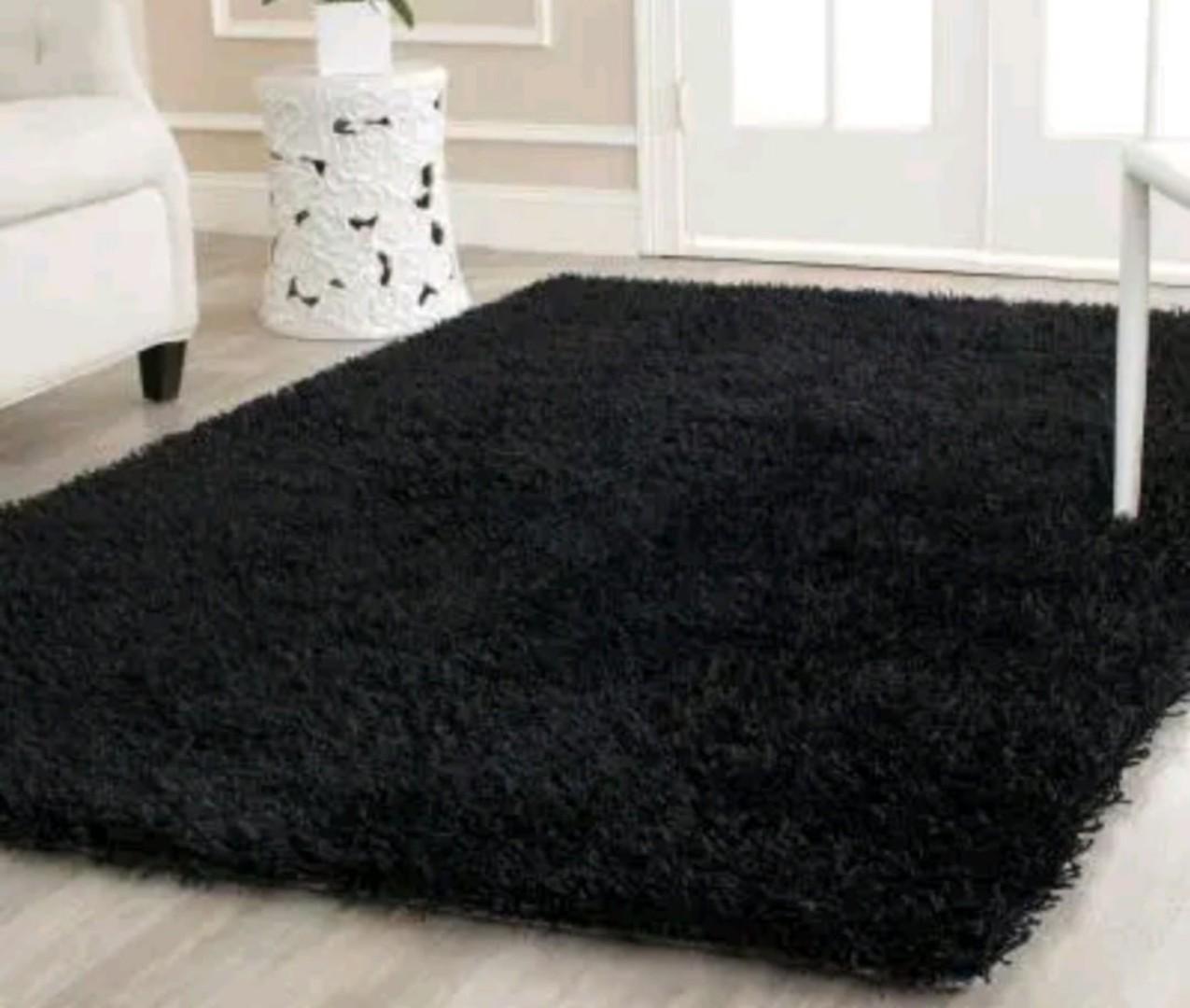 5 by 8 Fluffy Soft  Non- slippery floor carpet rug