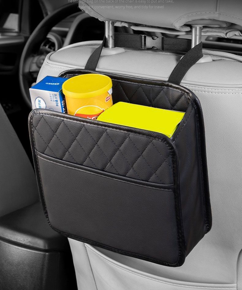 Leather Car back seat organizer
