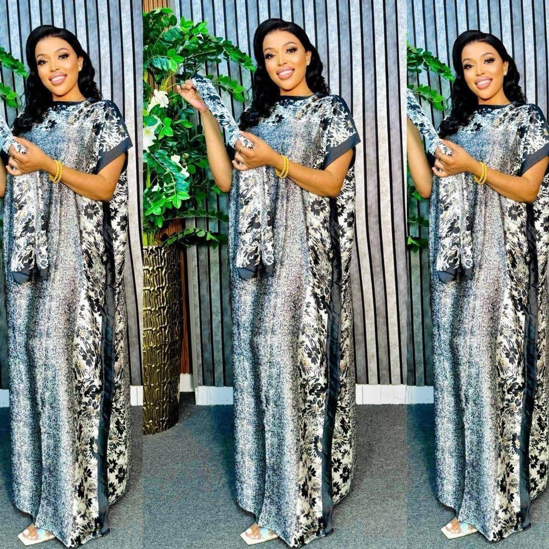 Hot selling cross-border summer satin ice silk new spring summer thin long dress plus plus long skirt