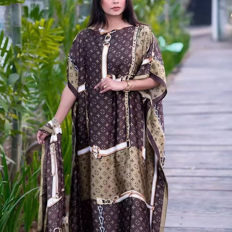 (Shawl+Skirt) Summer Long Skirt Hot Sale 2025 Summer Sunscreen Large Size Loose