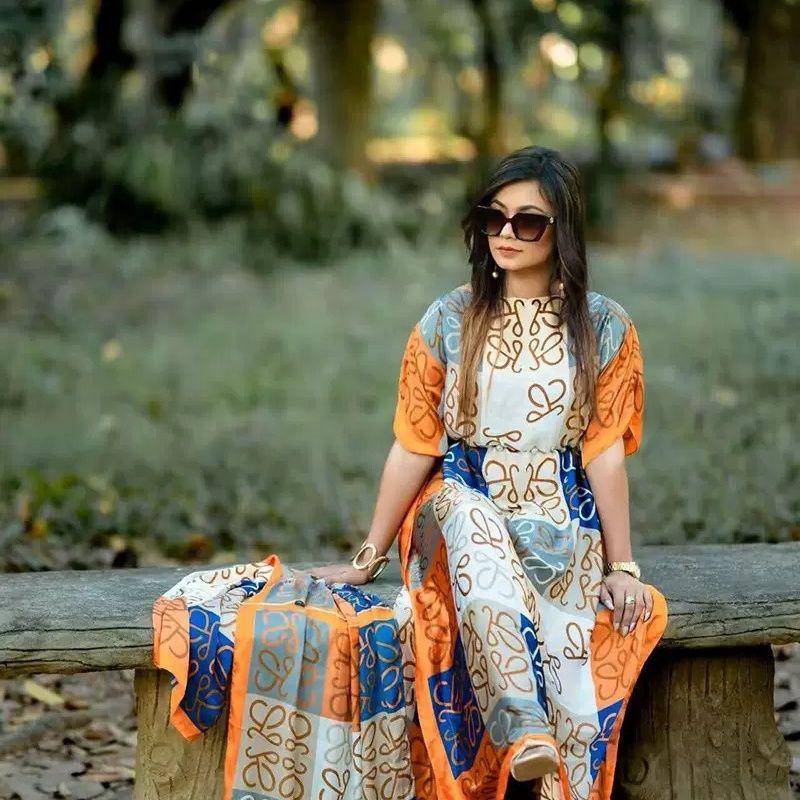 (Shawl+Skirt) Summer Long Skirt Hot Sale 2025 Summer Sunscreen Large Size Loose