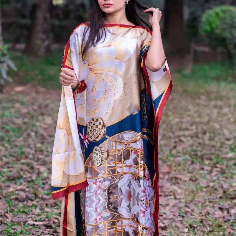 (Shawl+Skirt) Summer Long Skirt Hot Sale 2025 Summer Sunscreen Large Size Loose