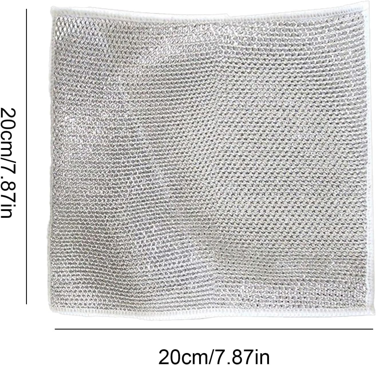 5pcs，Multifunctional Non-Scratch Wire Dishcloth 2025 Upgraded Steel Wire Dish Towel for Wet and Dry Wire Dishcloth for Dishes Sinks Counters Tops of Stoves
