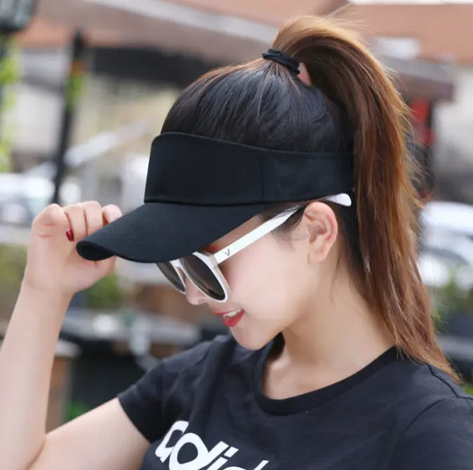 Empty hat custom logo embroidery printing topless men and women advertising travel group baseball cap adult sun hat