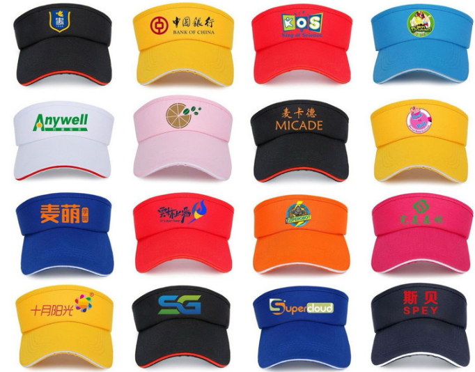 Empty hat custom logo embroidery printing topless men and women advertising travel group baseball cap adult sun hat