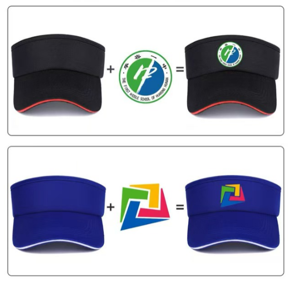 Empty hat custom logo embroidery printing topless men and women advertising travel group baseball cap adult sun hat