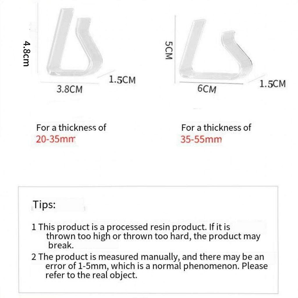 8pcs，Transparent Clear Tablecloth Clips, Plastic Table Cloth Clips，Windproof Table Cover Holder Clamps，Table Cloth Holder for Christmas Home Wedding Party Indoor Outdoor Camping Picnic