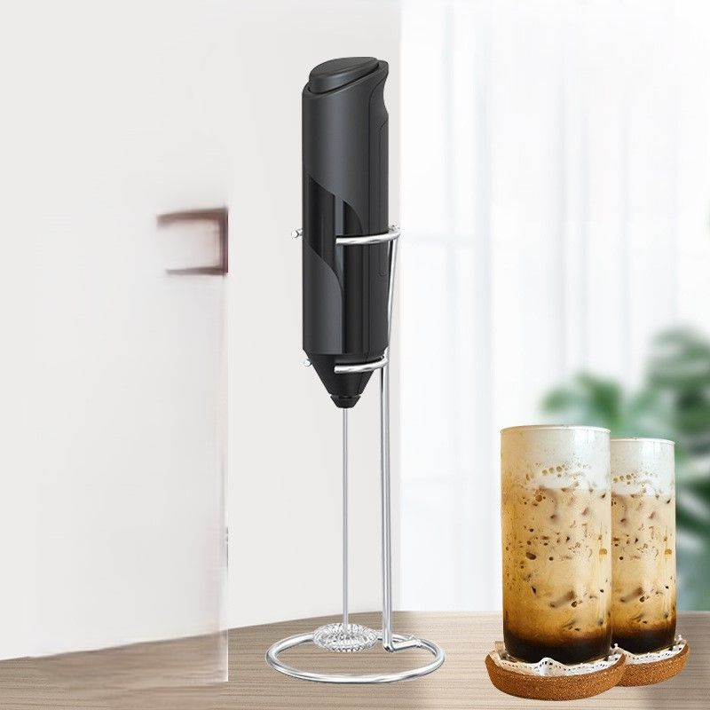 Powerful Milk Frother Wand - Mini & Mighty Handheld Drink Mixer - Portable Coffee Frother For Latte, Cappuccino, Matcha, Hot Chocolate, Creamer