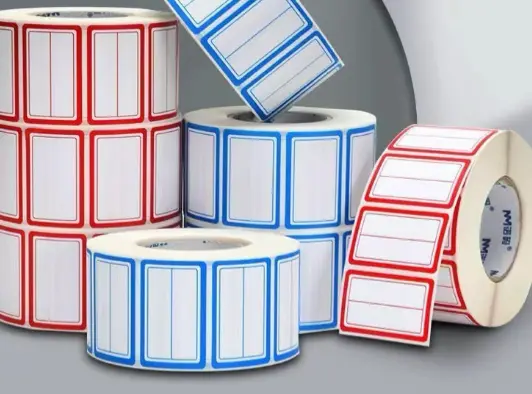 Self-adhesive label paper label stickers self-adhesive paper wholesale self-adhesive name stickers primary school student name stickers