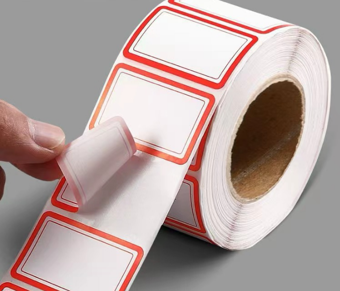 Self-adhesive label paper label stickers self-adhesive paper wholesale self-adhesive name stickers primary school student name stickers