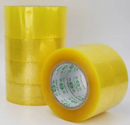 Large transparent tape household wide tape store express packing sealing tape wholesale