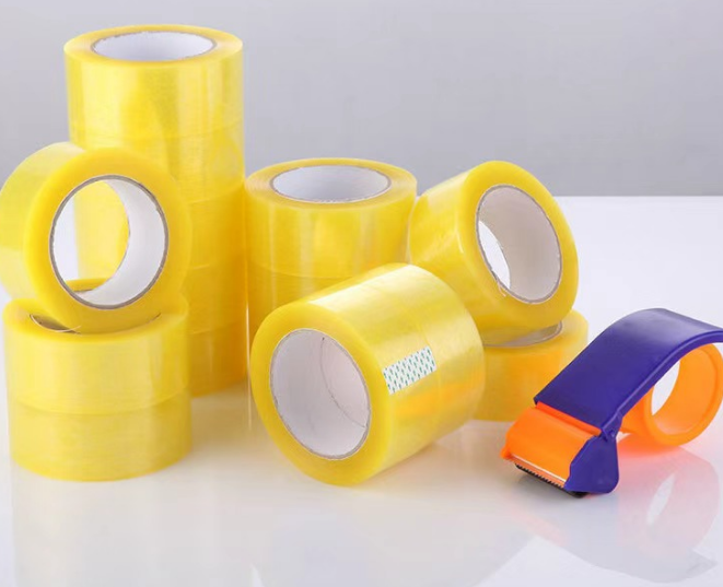 Large transparent tape household wide tape store express packing sealing tape wholesale