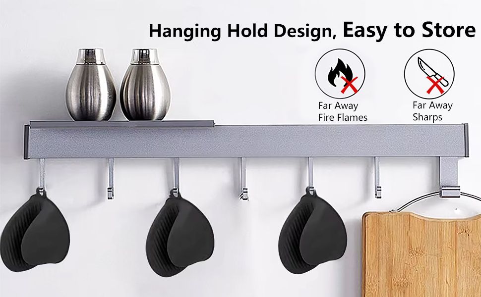 2pcs,Silicone Oven Gloves Heat Resistant Hot Pot Grill Set Kitchen - Mini Oven Gloves Silicone Rubber Gloves Small Cooking & Baking Pot Clamp Grip