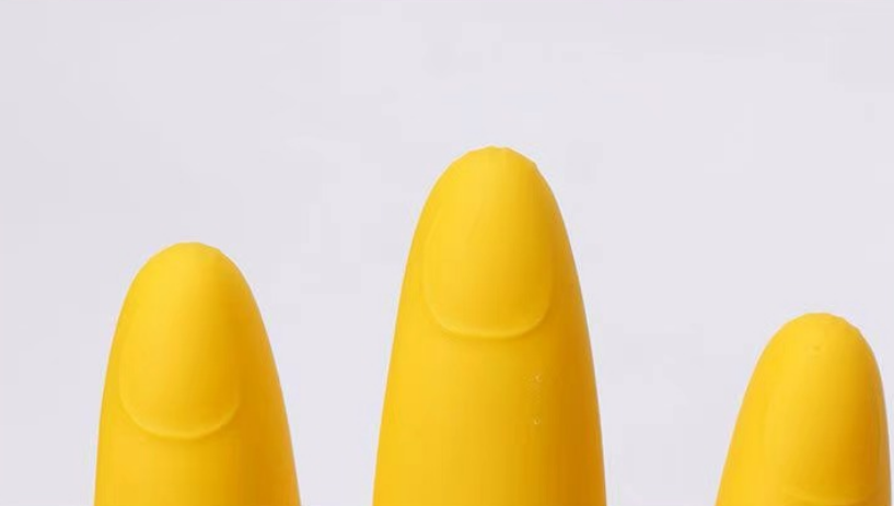 Latex Dishwashing Gloves Women's Waterproof Household Kitchen Washing Bowl Washing Clothes Vegetable Cleaning Household