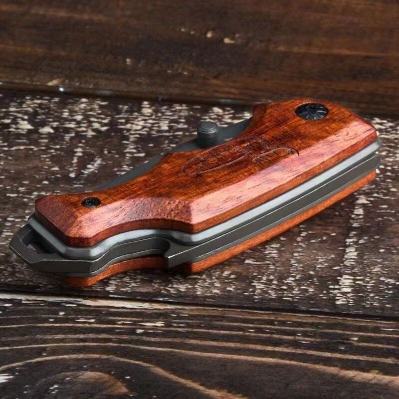 Blue Steel Personalized Laser Engraved ER-562WD FIXED BLADE KNIFE 6" OVERALL