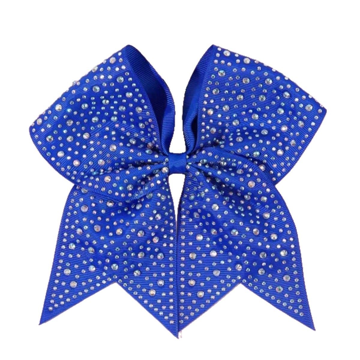 Amazon Cross-Border Best-Seller Full-Diamond Bow Hair Clip Fashion Versatile Elegant High-End Ponytail Scrunchies Manufacturer Wholesale